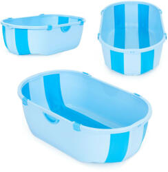  Gyerek fürdőkád összecsukható leeresztővel kék - pepita - 31 727 Ft