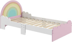 Zonekiz Ágykeret Kisgyermekeknek 143x74x66cm Rózsaszín