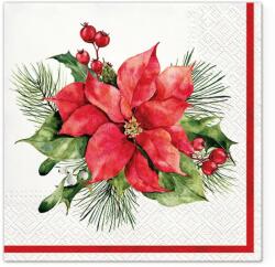 PAW szalvéta 33x33 cm (1CS/20DB) mikulásvirág (5906360852103)