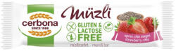 Cerbona Müzliszelet Gluténmentes Epres-Chia Magos 35 g