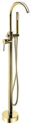 Rea Lungo kád és zuhany csaptelep térben álló arany REA-B7499 (REAB7499)