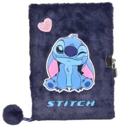 Paso Paso, Lilo si Stitch, jurnal cu lacatel de plus, A5, 96 foi, cu linie, Heart