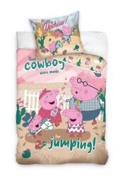 Carbotex Peppa malac ágyneműhuzat 140x200cm 70x90cm