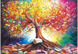 Magnolia 8611 - Tree of Books - 1000 db-os puzzle (8611)