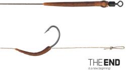 Delphin THE END Boilie rig kötött horog / 2db 20cm/25lbs/2