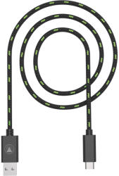 snakebyte SB916274 USB kábel USB 2.0 3 M USB C USB A Fekete, Zöld (SB916274)