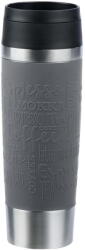 emsa TRAVEL MUG Classic Grande thermal mug (grey/stainless steel, 0.5 liters) (N2022300)