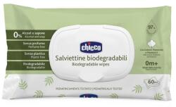Chicco Șervețele umede pentru copii CHICCO fără conținut de plastic, 60 buc (AGS12050.70)