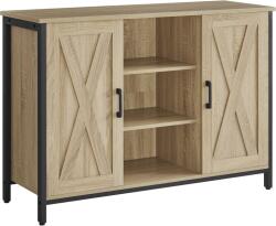 Leobert Szekrény Állítható Polcokkal és Lábakkal, Sonoma Tölgyfa (model_2826_1) (model_2826_1)