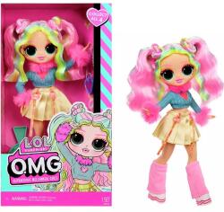 MGA Entertainment L. O. L. Surprise OMG Bubblegum DJ divatbaba kiegészítőkkel (595618/595649)