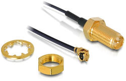 Delock 88379 koax csatlakozó R-SMA 1 db (88379)