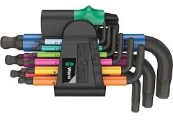 Wera Imbuszkulcs készlet 9 db-os rövid, gömbvégű 1, 5-10 mm - 950/9 - Wera (05133164001)