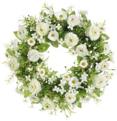  Bellis-Gypsophila koszorú fehér 30 cm