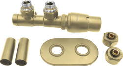 Deante jobb oldali termosztatikus radiátorszelep, matt arany AGI_RZP1 (AGI_RZP1)