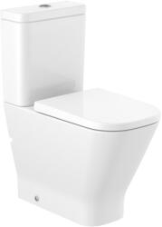 Roca The Gap Square kerámia monoblokk WC csésze, fehér A3421AC000 (A3421AC000)