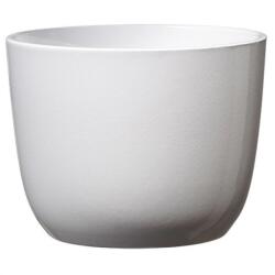 SK Sevilla fényes fehér vízálló kerámia primula kaspó 11 cm