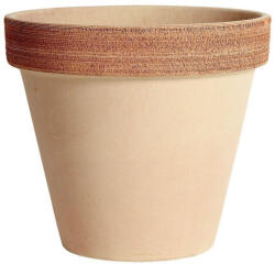 Degrea Vaso Graffiato 17 cm agyag növénytartó