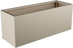  Nívó Lineo virágláda L, Sötétbézsszürke színben 100x35x40 cm