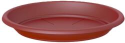 Artevasi Round Saucer 45 cm Dark Red műanyag növénytartó alátét