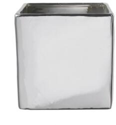 Soendgen Keramik Latina Metallic Shmirrsilver 15 cm kerámia kaspó