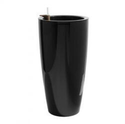 Artevasi Santorini Self Watering System 40/78 cm önöntöző műanyag kaspó black színben
