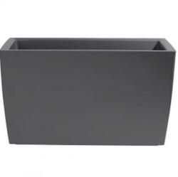Artevasi Marbella Plant Box 30/76 cm műanyag kaspó anthracte színben