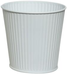 Fém növénytartó 10.6 cm x 11 cm törtfehér