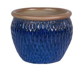 NDT Dortmund 2-02B Blue Set Of 3 -28-50- kerámia növénytartó szett