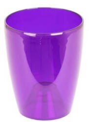Artevasi Fiji Orchid Pot 12, 5 cm műanyag orchidea kaspó purple transparent színben