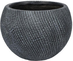 NDT Newcastle 37G darkgrey set of 3 kerámia növénytartó szett