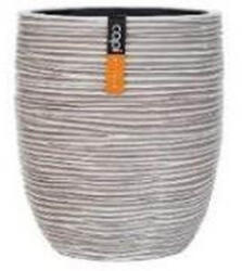 Capi Europe Vase elegant high Rib kaspó 18x21 ivory