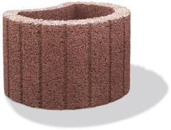  Mini növényedény vörös színben 30x30x20 cm (szállítási költség rendelt mennyiségtől függően)