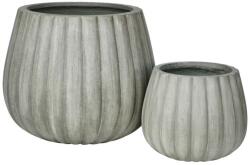  Creastone Pumpkin Bowl S S/2 green kerámia növénytartó szett