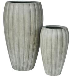  Creastone Pumpkin Vase S/2 antique g kerámia növénytartó szett
