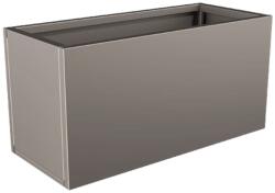 Nívó Lineo virágláda M, Quartzszürke színben 80x35x40 cm
