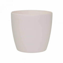 elho Brussels Round, Matt Krém műanyag görgős kaspó 40 cm