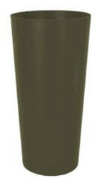 Artevasi Porto High Mate 30/40 cm műanyag kaspó dry green színben