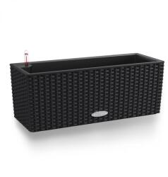 Lechuza BALCONERA Cottage 50 cm műanyag balkonláda graphite black
