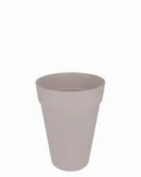 elho Loft Urban Round High 42 cm Taupe, műanyag kaspó