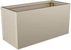  Nívó Lineo virágláda M, Elefántcsont színben 80x35x40 cm