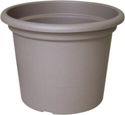 euro3plast Geo 45 cm műanyag növénytartó Taupe