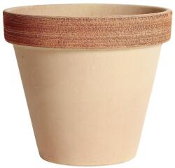 Degrea Vaso Graffiato 19 cm agyag növénytartó