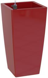 Artevasi Pisa 33/60 cm Self Watering Dark Red önöntöző műanyag kaspó