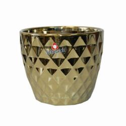 Scheurich 832 /16 Mirror Gold 16 cm kerámia növénytartó