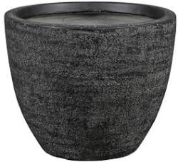 NDT Logan 04G dark grey set of 4 kerámia növénytartó szett