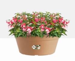 elho Green Basics Bowl 38 cm műanyag növénytartó Mild Terra