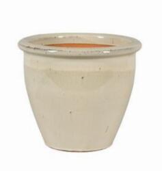 NDT Lucca 02I Creme Set Of 4 kerámia növénytartó szett