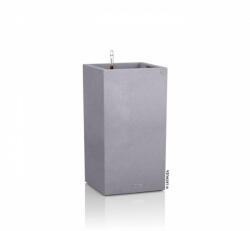 Lechuza CANTO Stone Stone Grey High Magas műanyag növénytartó 30 cm