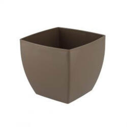 Artevasi Siena 14 cm műanyag kaspó taupe színben