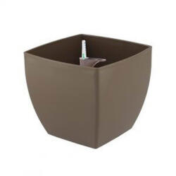 Artevasi Siena Self Watering System 30 cm önöntöző műanyag kaspó taupe színben